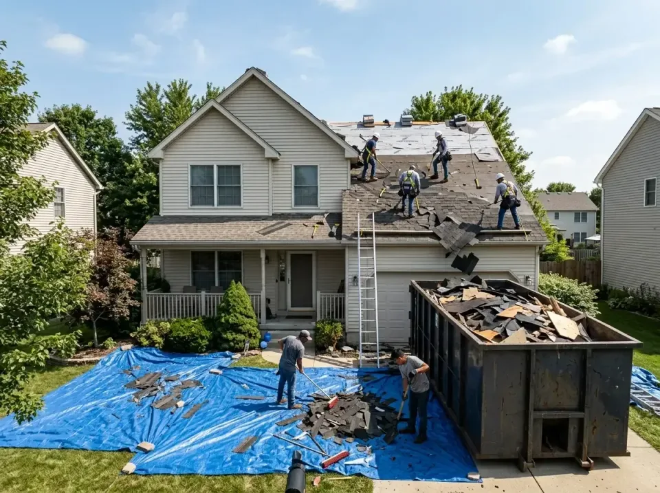 roof-replacement-debris-remova-004 — frequently asked questions, Cheapest Dumpster Rentals in Montpelier, OH